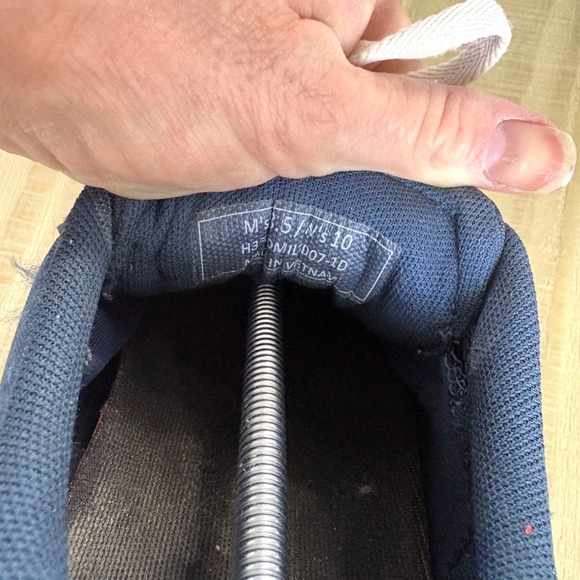 Kizik Madrid Eco Navy White Hands Free Slip On Sneakers Unisex Shoes - Picture 9 of 9